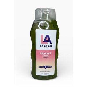 LA Looks Perfect Curl Hold Level 8 Alcohol Free Hair Gel 20 oz Green Curly‎ Hair